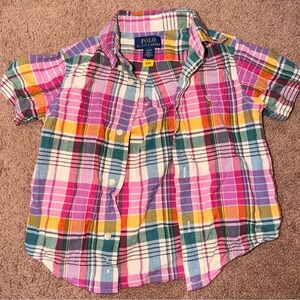 Polo by Ralph Lauren Kids Colorful Plaid Shirt